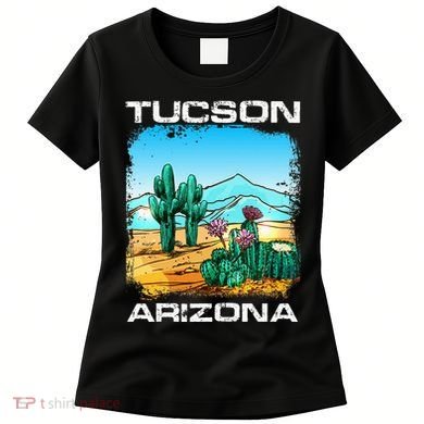 Tucson Arizona Desert Retro Cactus Women's T-Shirt