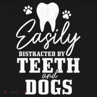 Teeth And Dogs Dentist Dental Student Assistant Hygienist Gift Women's Hoodie thumb 2