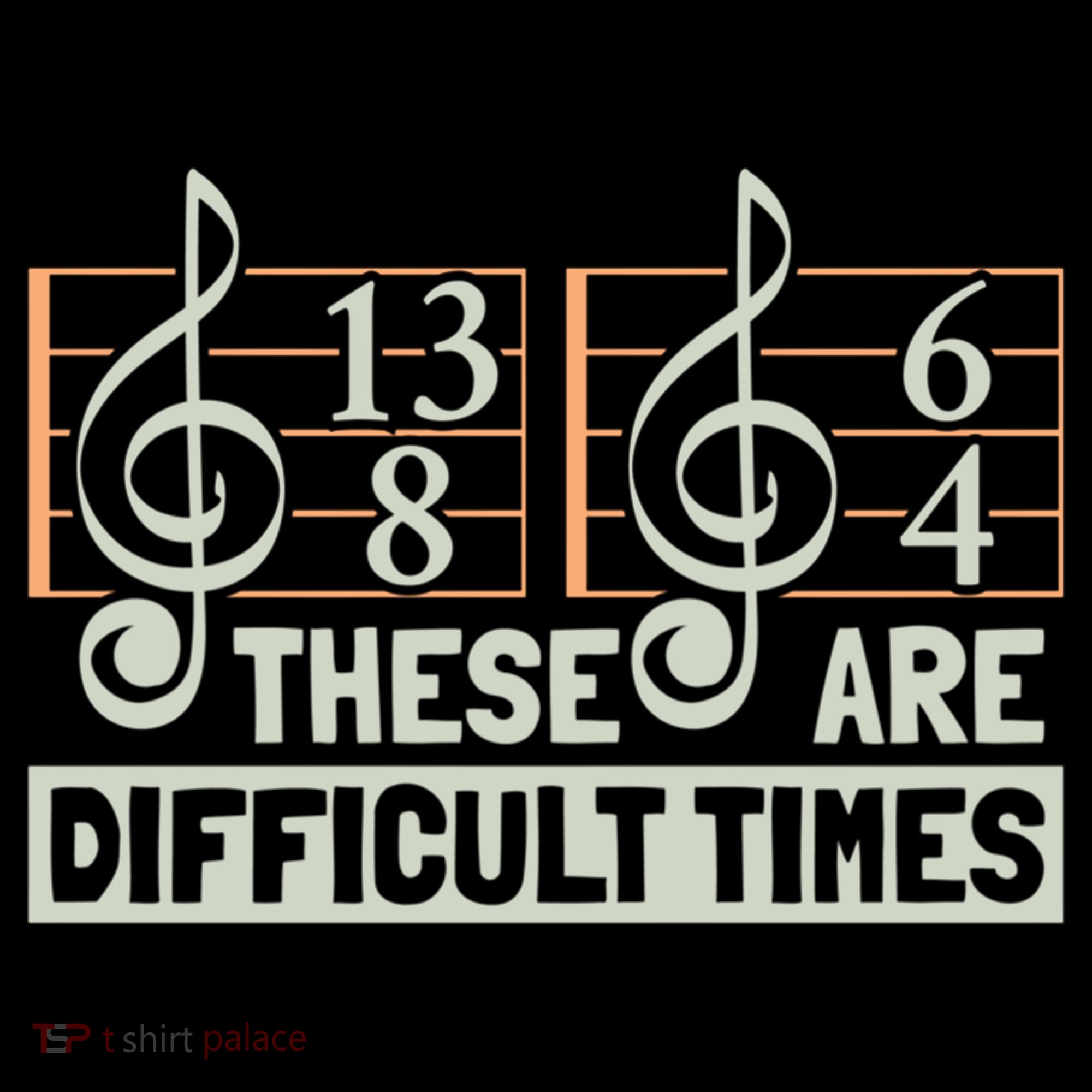 These Are Difficult Times For Music Lover Cool Gift Bucket Hat