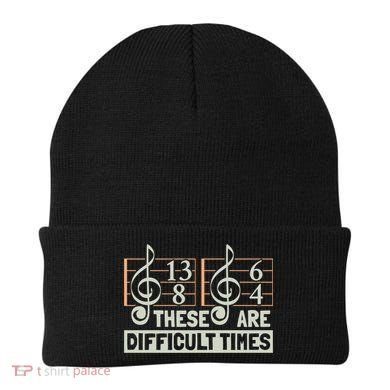These Are Difficult Times For Music Lover Cool Gift Beanie