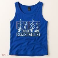 These Are Difficult Times For Music Lover Cool Gift Tank Top thumb 2