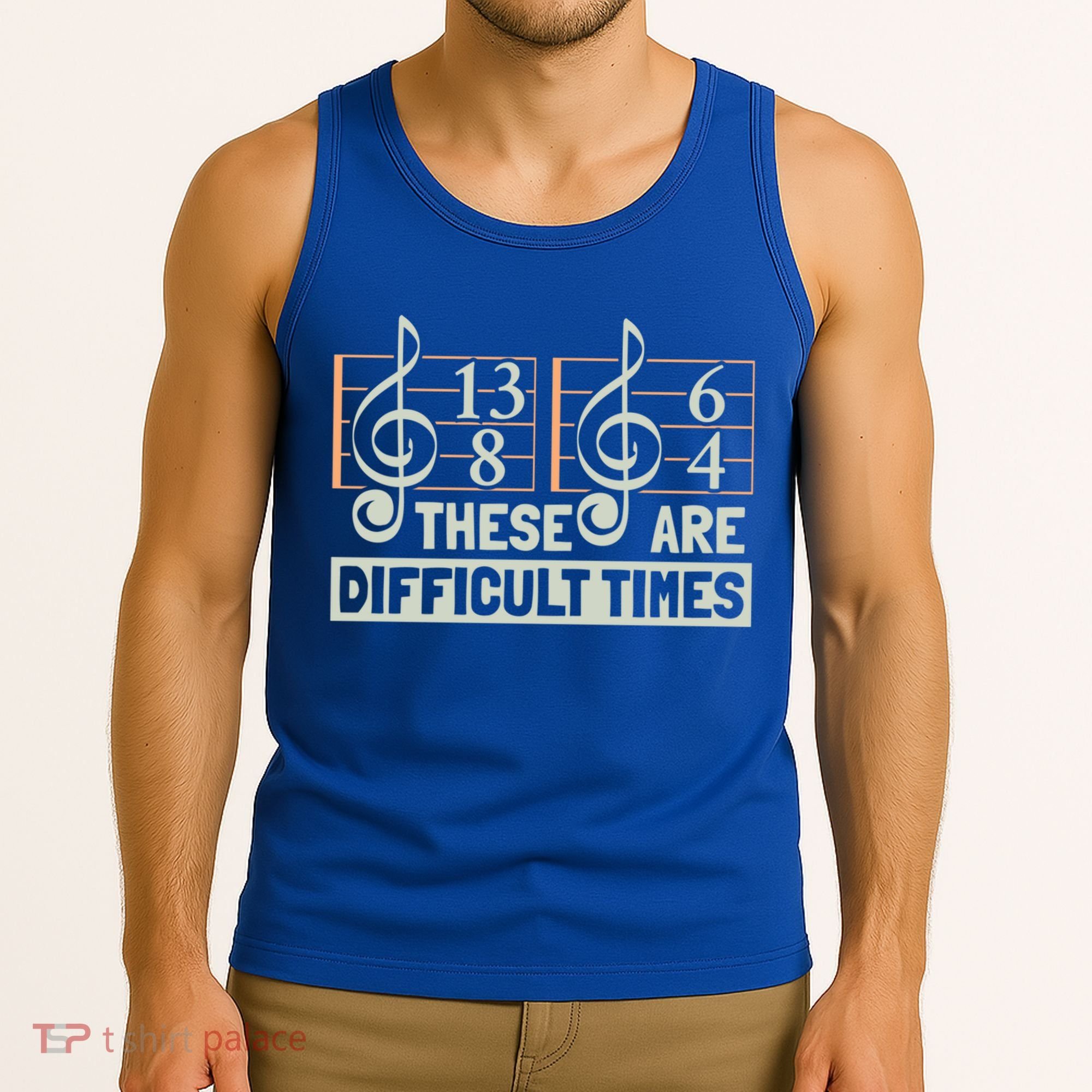 These Are Difficult Times For Music Lover Cool Gift Tank Top