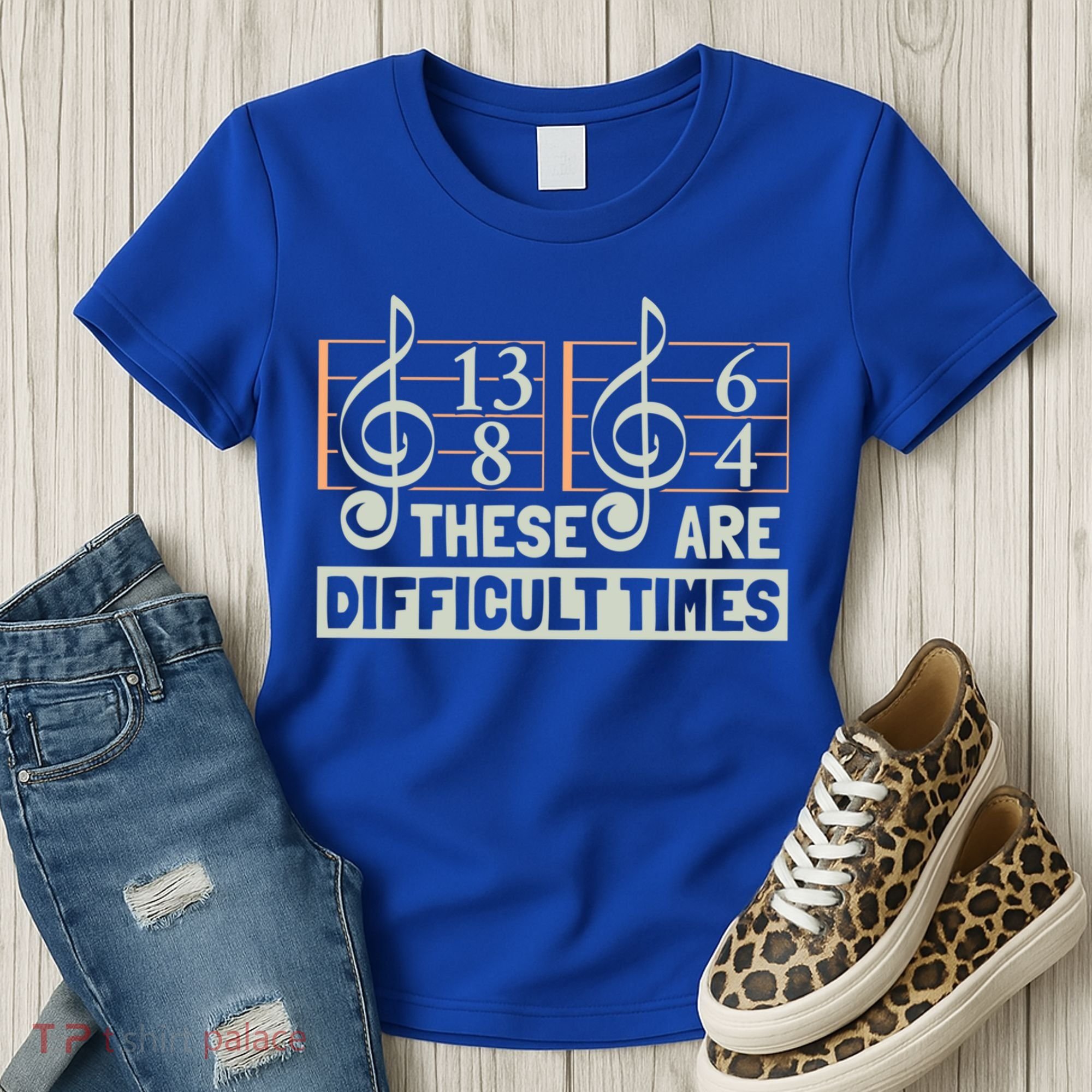 These Are Difficult Times For Music Lover Cool Gift Women's T-Shirt
