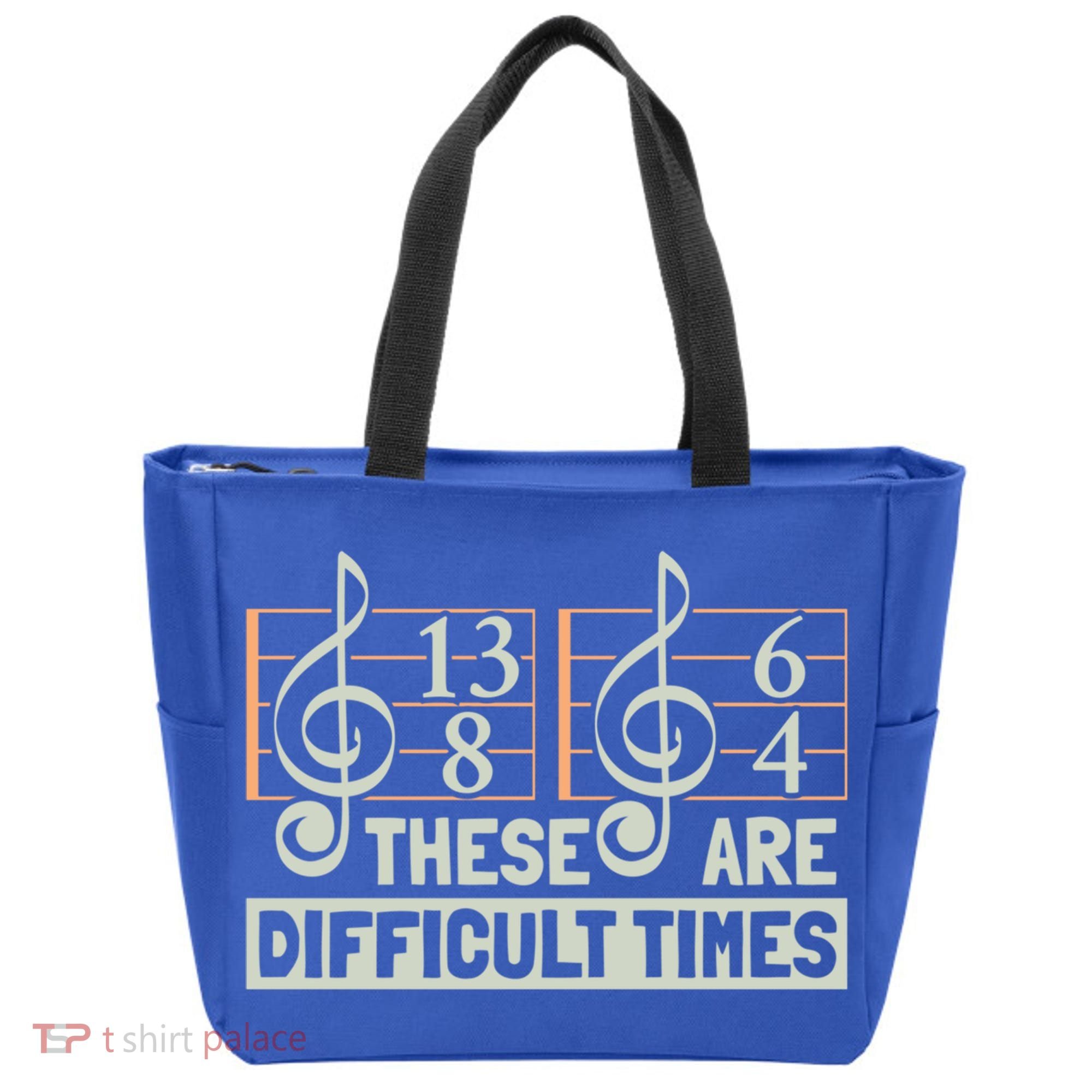 These Are Difficult Times For Music Lover Cool Gift Tote Bag