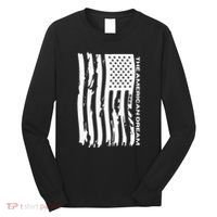 The American Dream Usa American Flag Patriotic Apparel Long Sleeve Shirt thumb 0