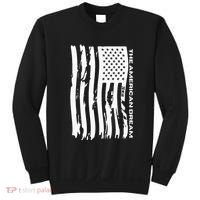 The American Dream Usa American Flag Patriotic Apparel Sweatshirt thumb 0