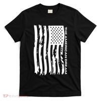 The American Dream Usa American Flag Patriotic Apparel T-Shirt thumb 0