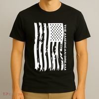 The American Dream Usa American Flag Patriotic Apparel T-Shirt thumb 3