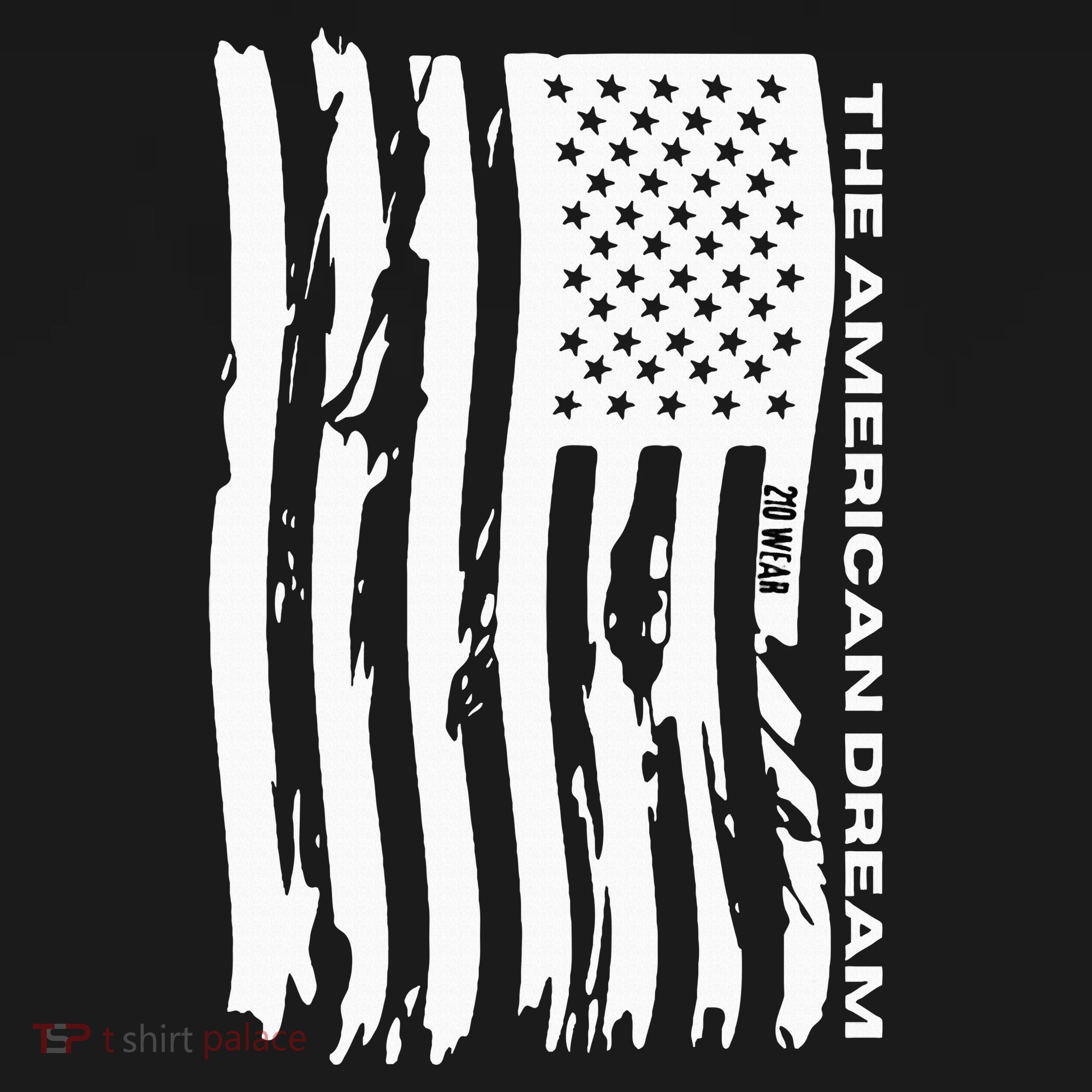 The American Dream Usa American Flag Patriotic Apparel T-Shirt