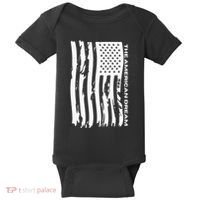 The American Dream Usa American Flag Patriotic Apparel Baby Bodysuit thumb 0