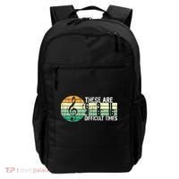 These Are Difficult Times Music Sheet Funny Band Gift Orchestra Musical Gift Backpack thumb 0