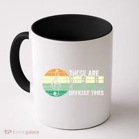These Are Difficult Times Music Sheet Funny Band Gift Orchestra Musical Gift Coffee Mug thumb 0