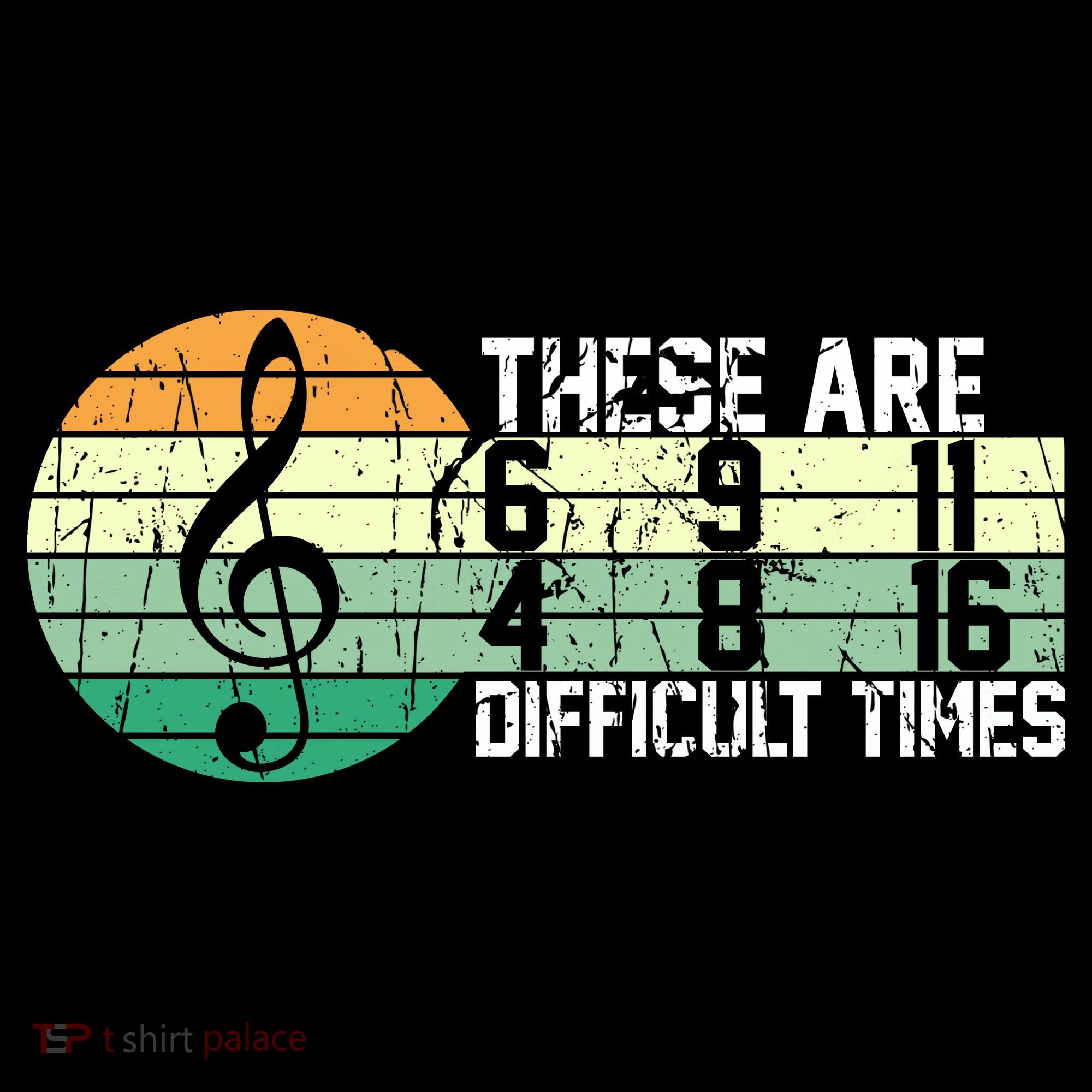 These Are Difficult Times Music Sheet Funny Band Gift Orchestra Musical Gift Coffee Mug