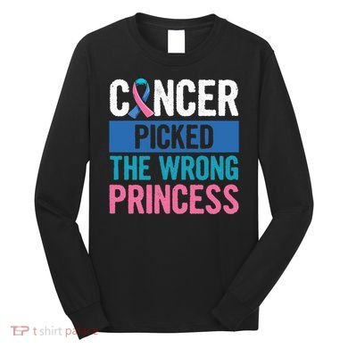 Thyroid Awareness Design For A Thyroid Cancer Warrior Long Sleeve Shirt
