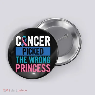Thyroid Awareness Design For A Thyroid Cancer Warrior Button