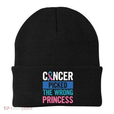 Thyroid Awareness Design For A Thyroid Cancer Warrior Beanie