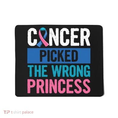 Thyroid Awareness Design For A Thyroid Cancer Warrior Mousepad
