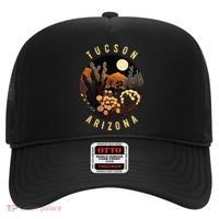 Tucson Arizona Desert At Night Painting Gift Hat thumb 0