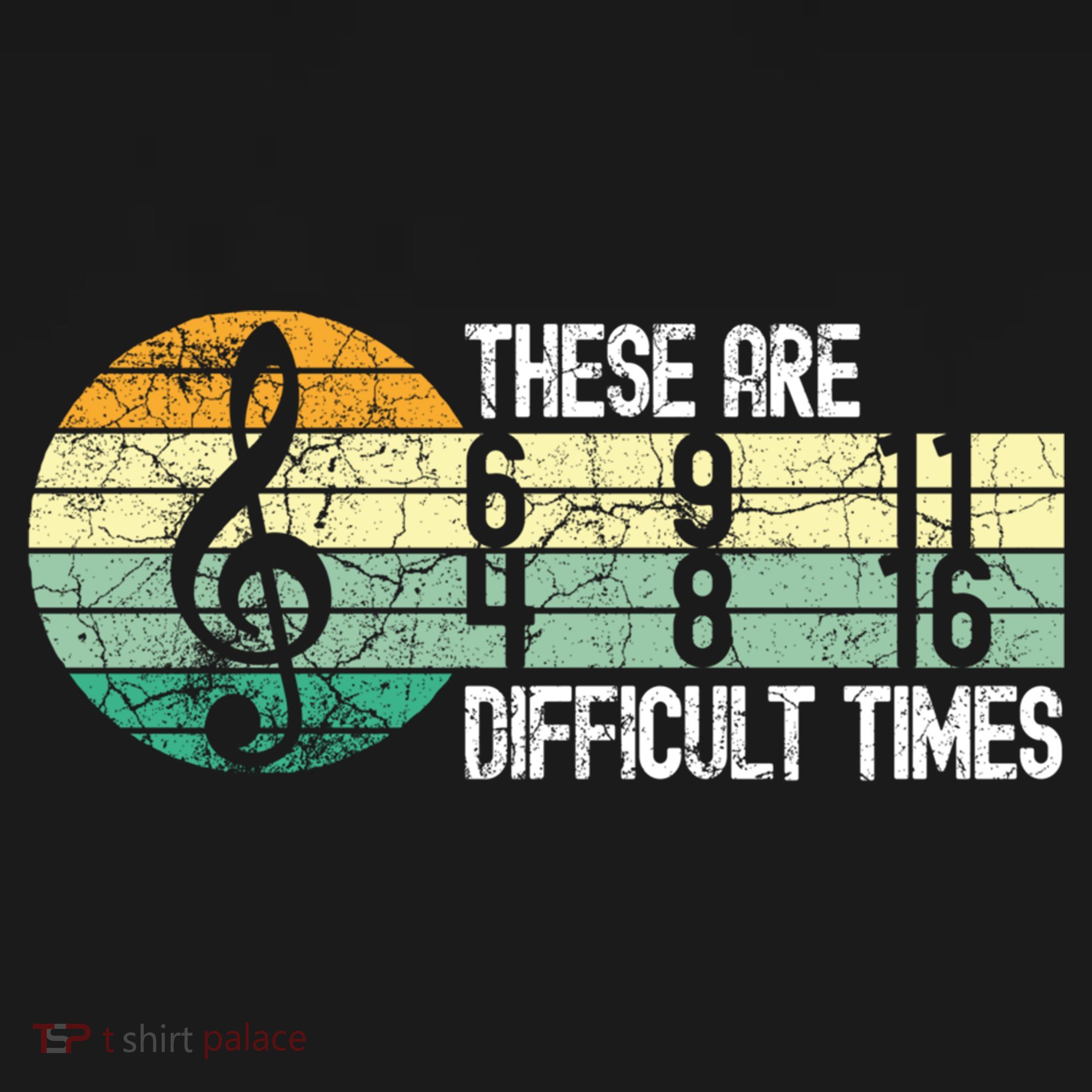 These Are Difficult Times Music Sheet Funny Band Gift Orchestra Musical Gift Doggie Tank