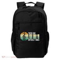 These Are Difficult Times Music Sheet Funny Band Gift Orchestra Musical Gift Backpack thumb 0