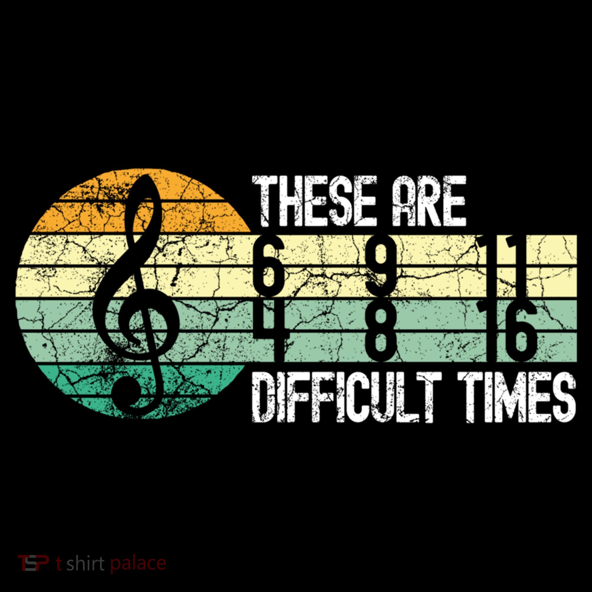 These Are Difficult Times Music Sheet Funny Band Gift Orchestra Musical Gift Coffee Mug