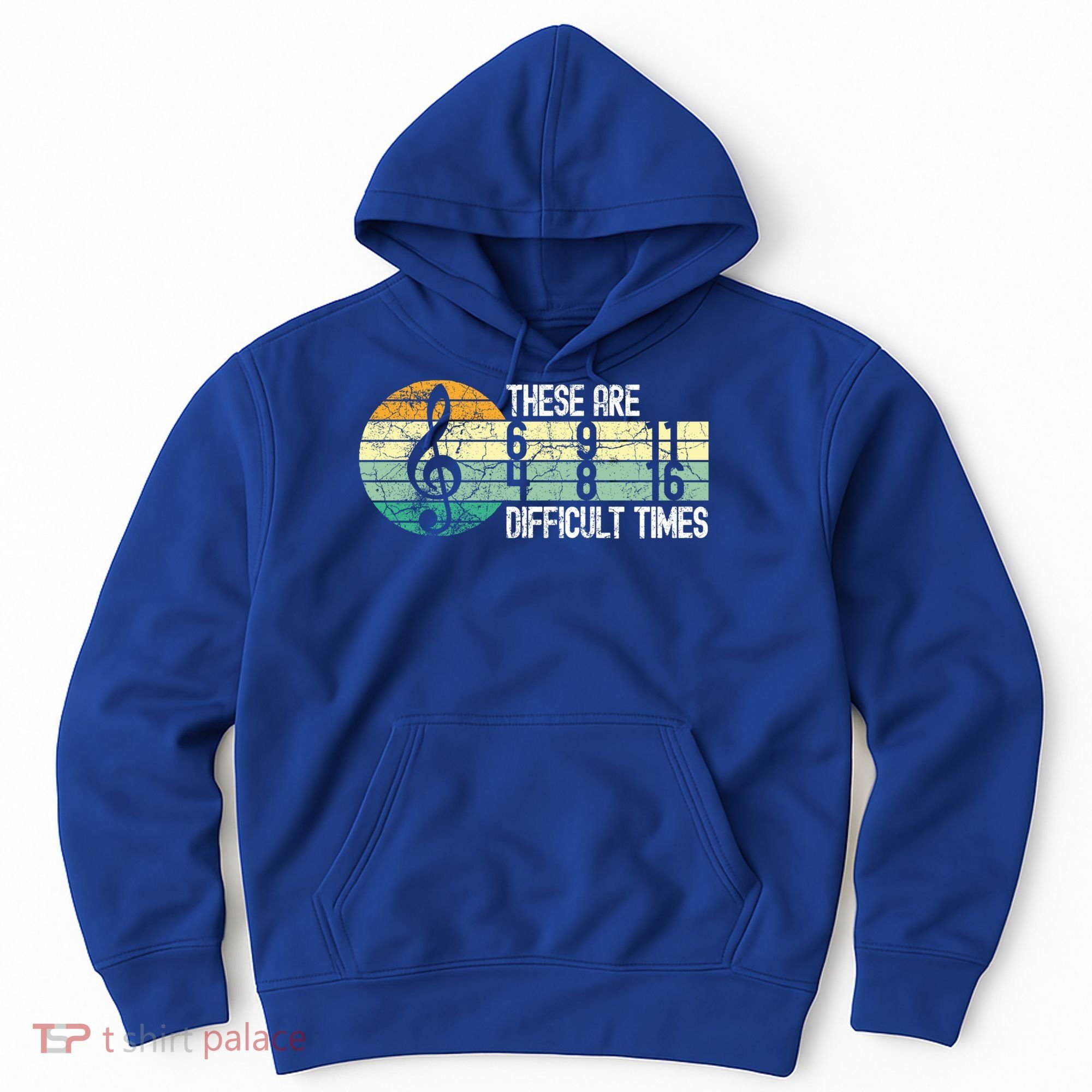 These Are Difficult Times Music Sheet Funny Band Gift Orchestra Musical Gift Hoodie