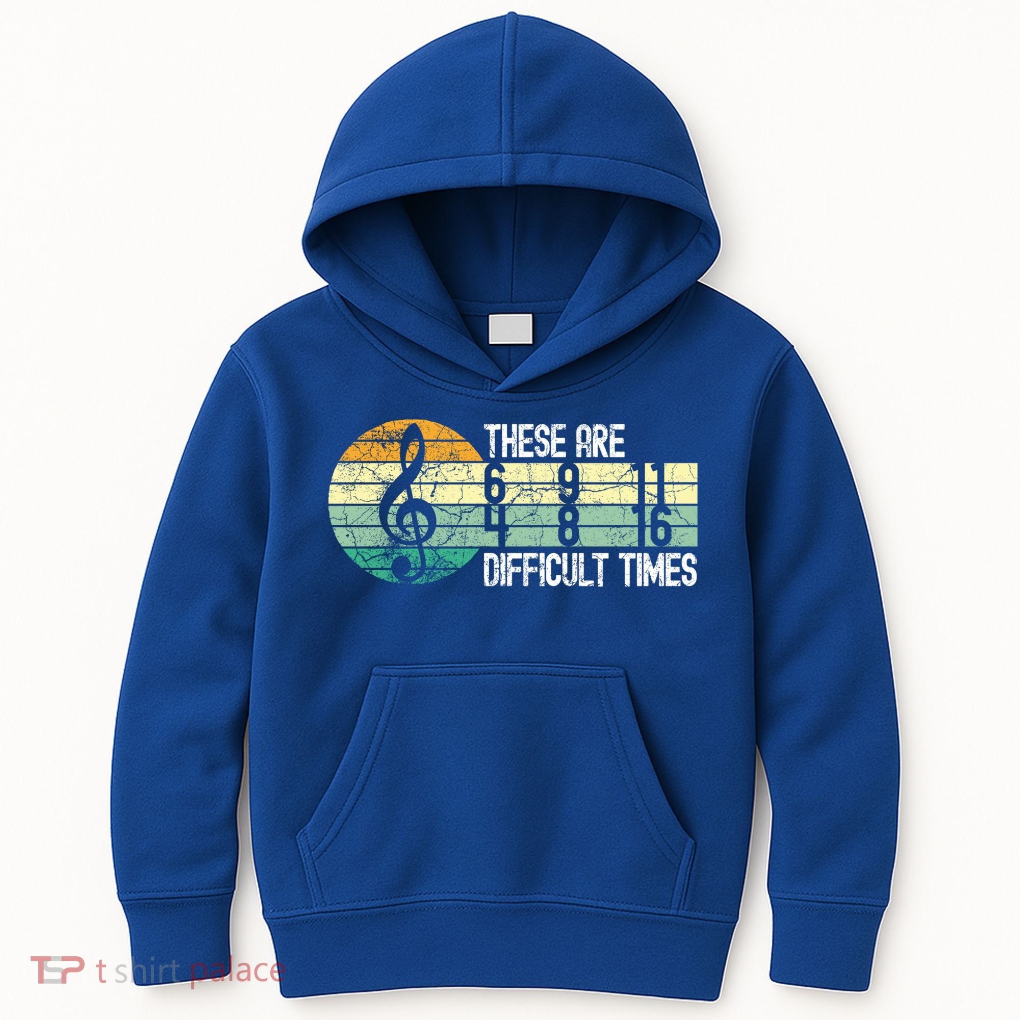 These Are Difficult Times Music Sheet Funny Band Gift Orchestra Musical Gift Kids Hoodie