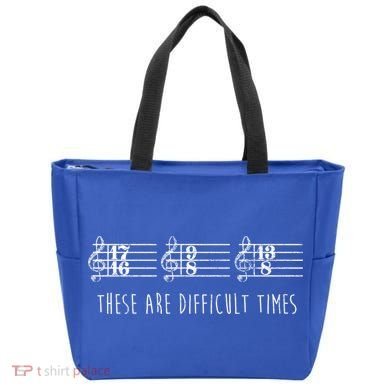 These Are Difficult Times Funny Musicians Parody Cool Gift Tote Bag
