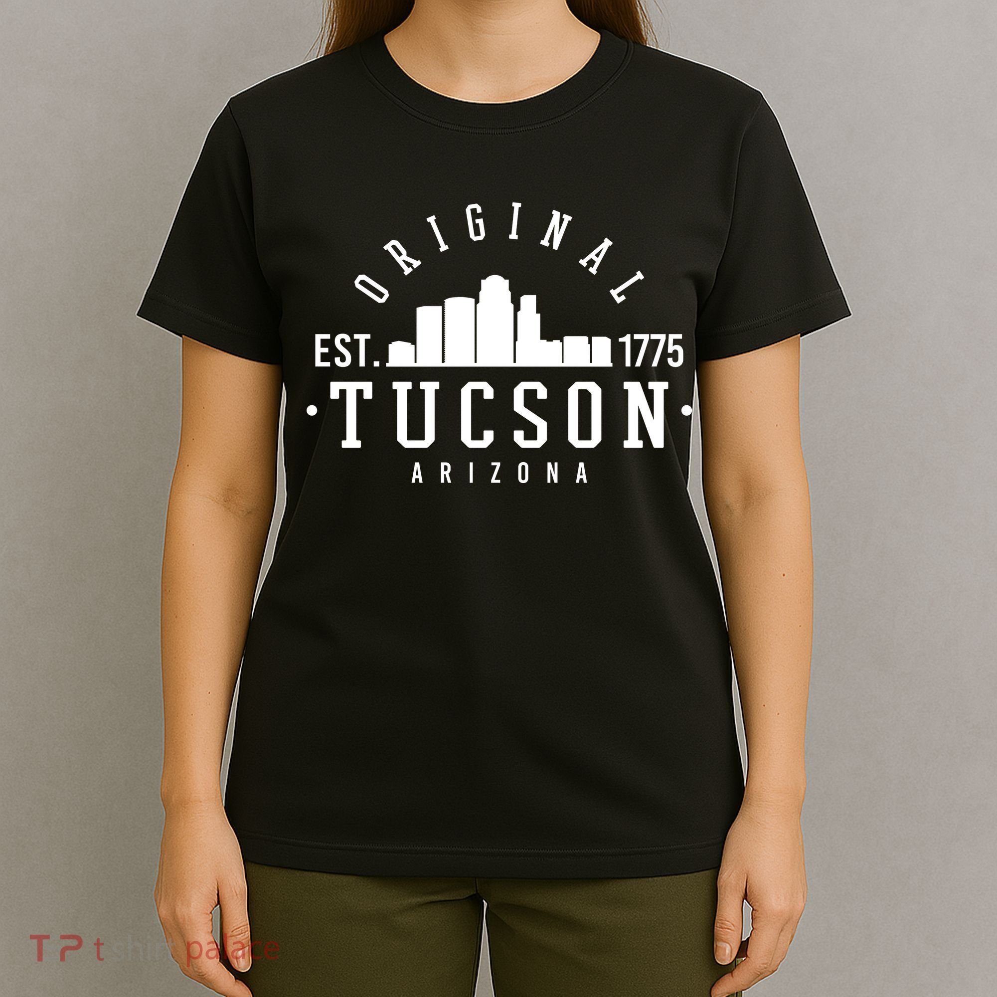 Tucson Arizona Est 1775 Skyline T-Shirt