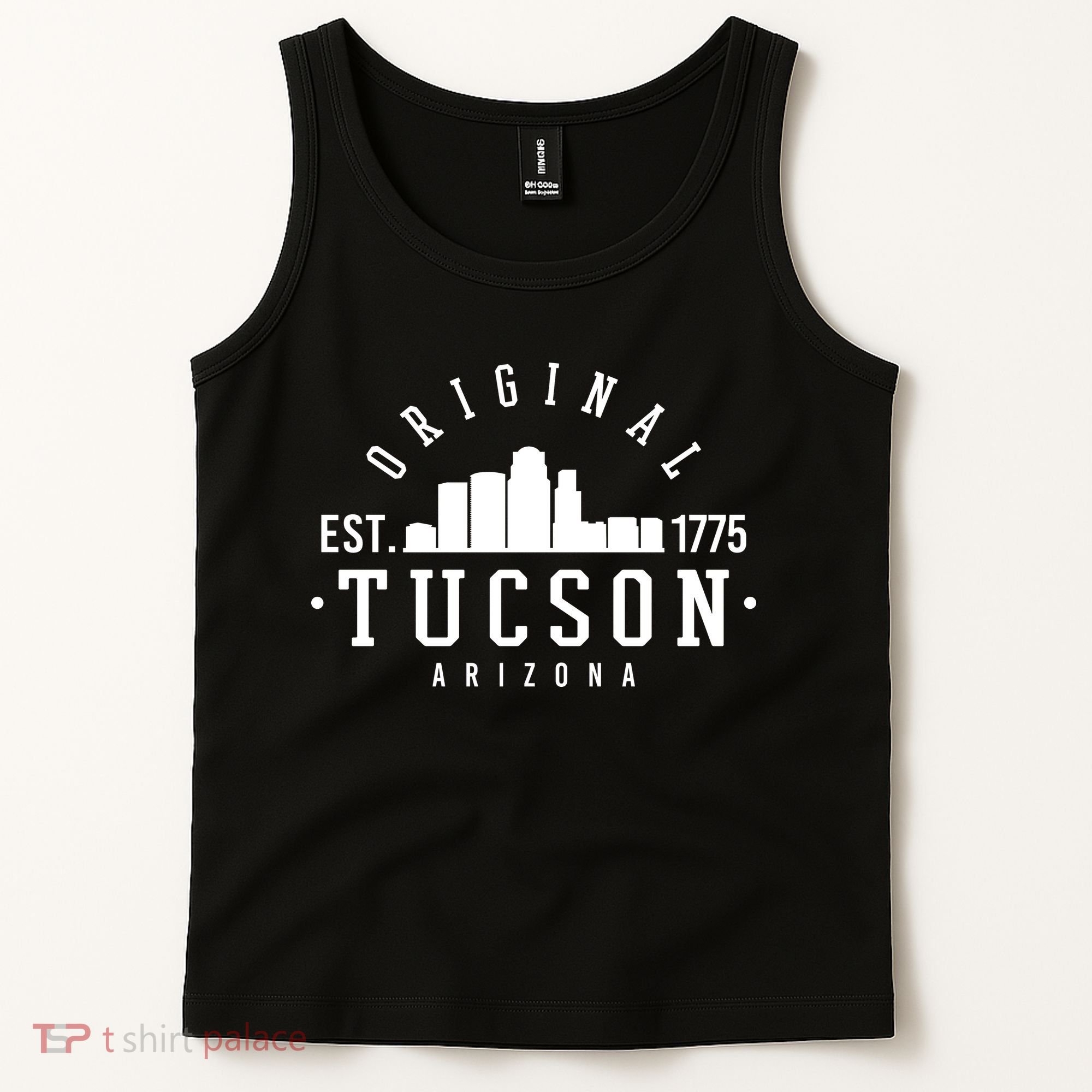 Tucson Arizona Est 1775 Skyline Tank Top