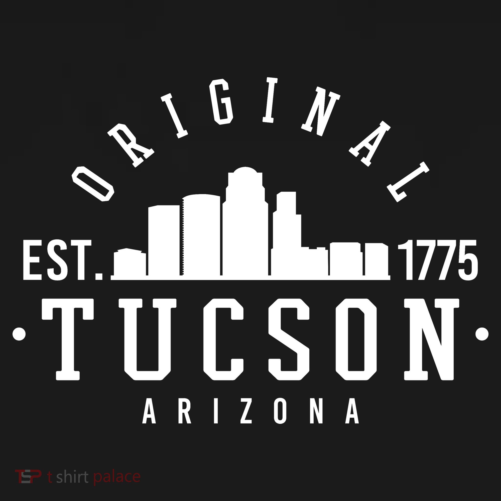 Tucson Arizona Est 1775 Skyline Kids Sweatshirt