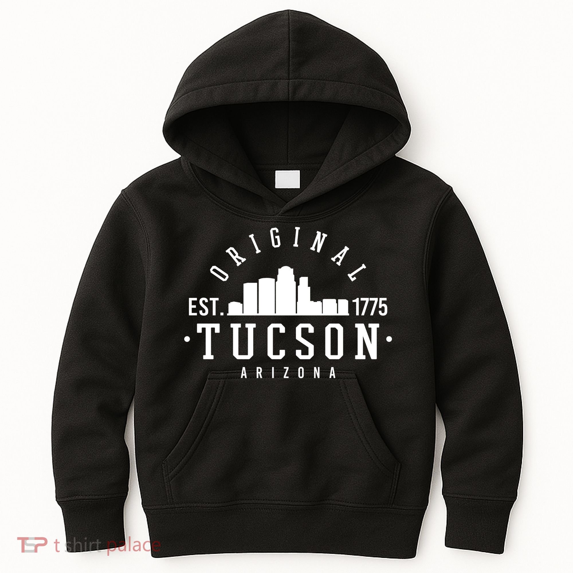 Tucson Arizona Est 1775 Skyline Kids Hoodie
