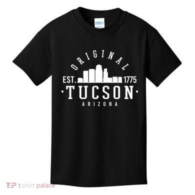 Tucson Arizona Est 1775 Skyline Kids T-Shirt