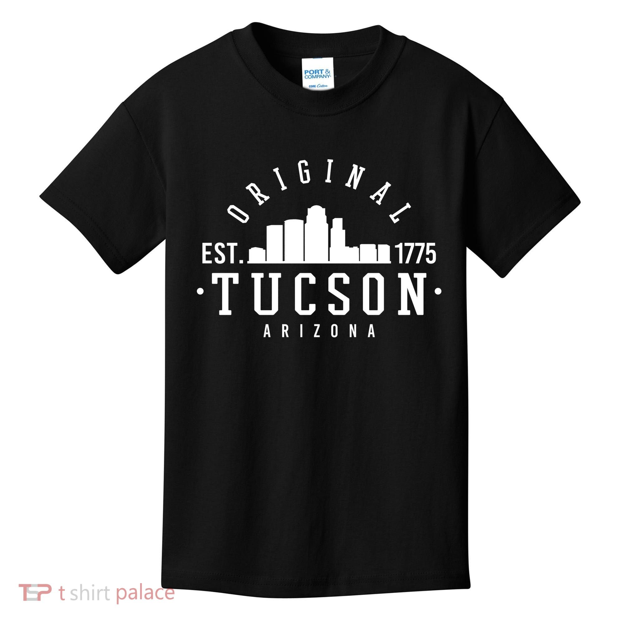 Tucson Arizona Est 1775 Skyline Kids T-Shirt