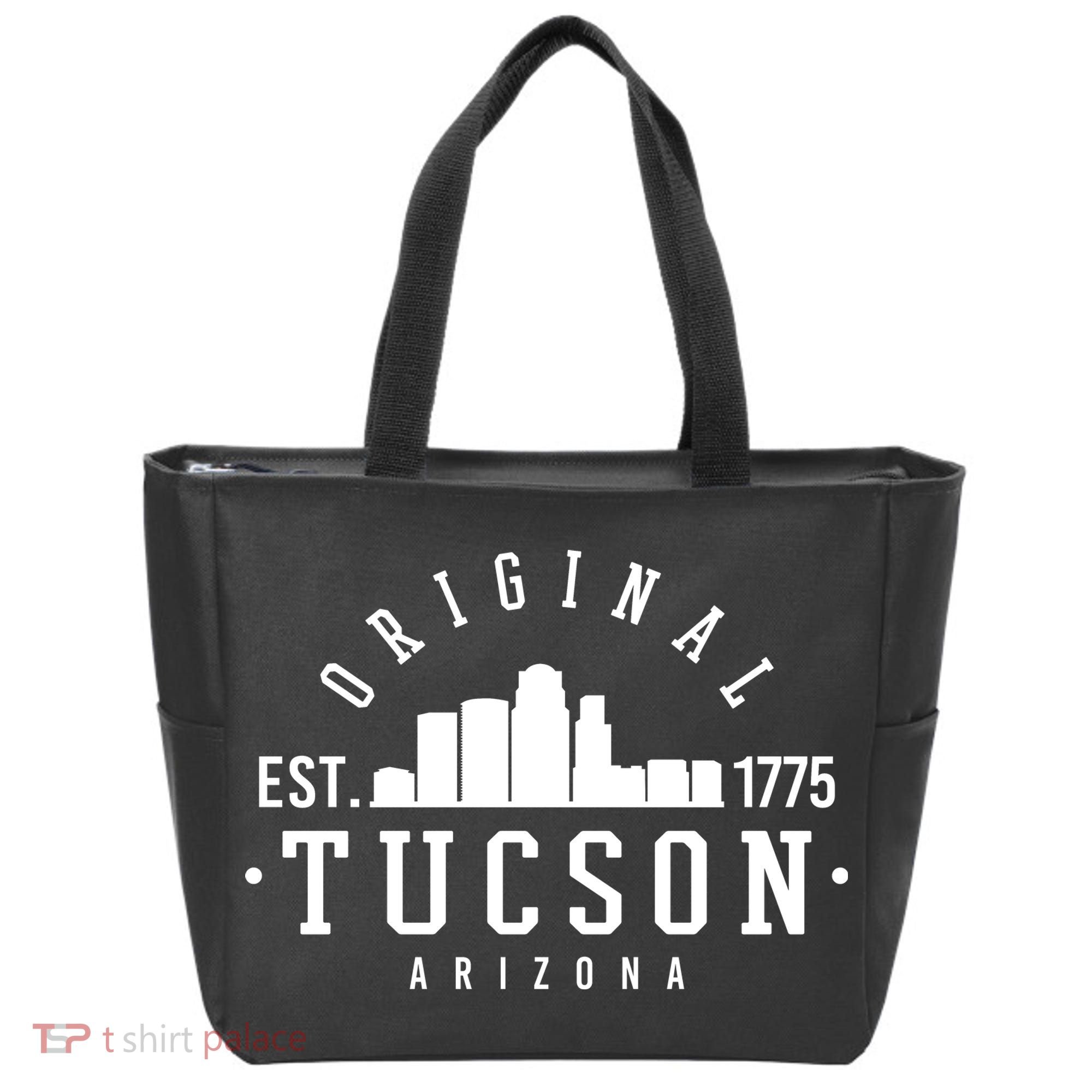 Tucson Arizona Est 1775 Skyline Tote Bag