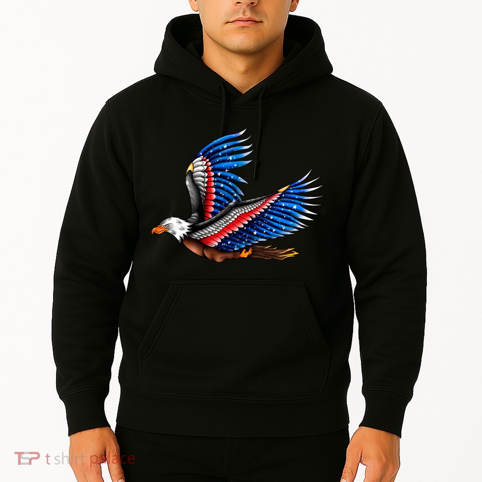 Tattoo American Eagle Hoodie