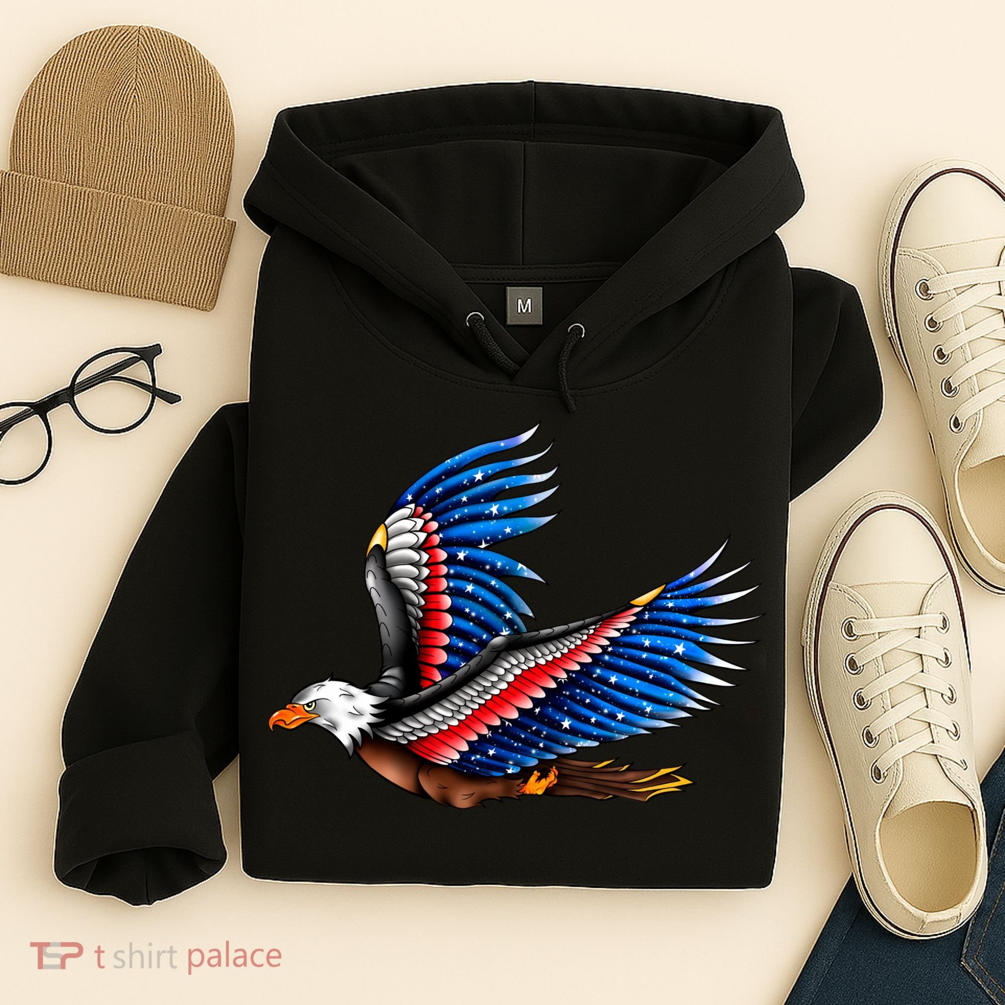 Tattoo American Eagle Hoodie