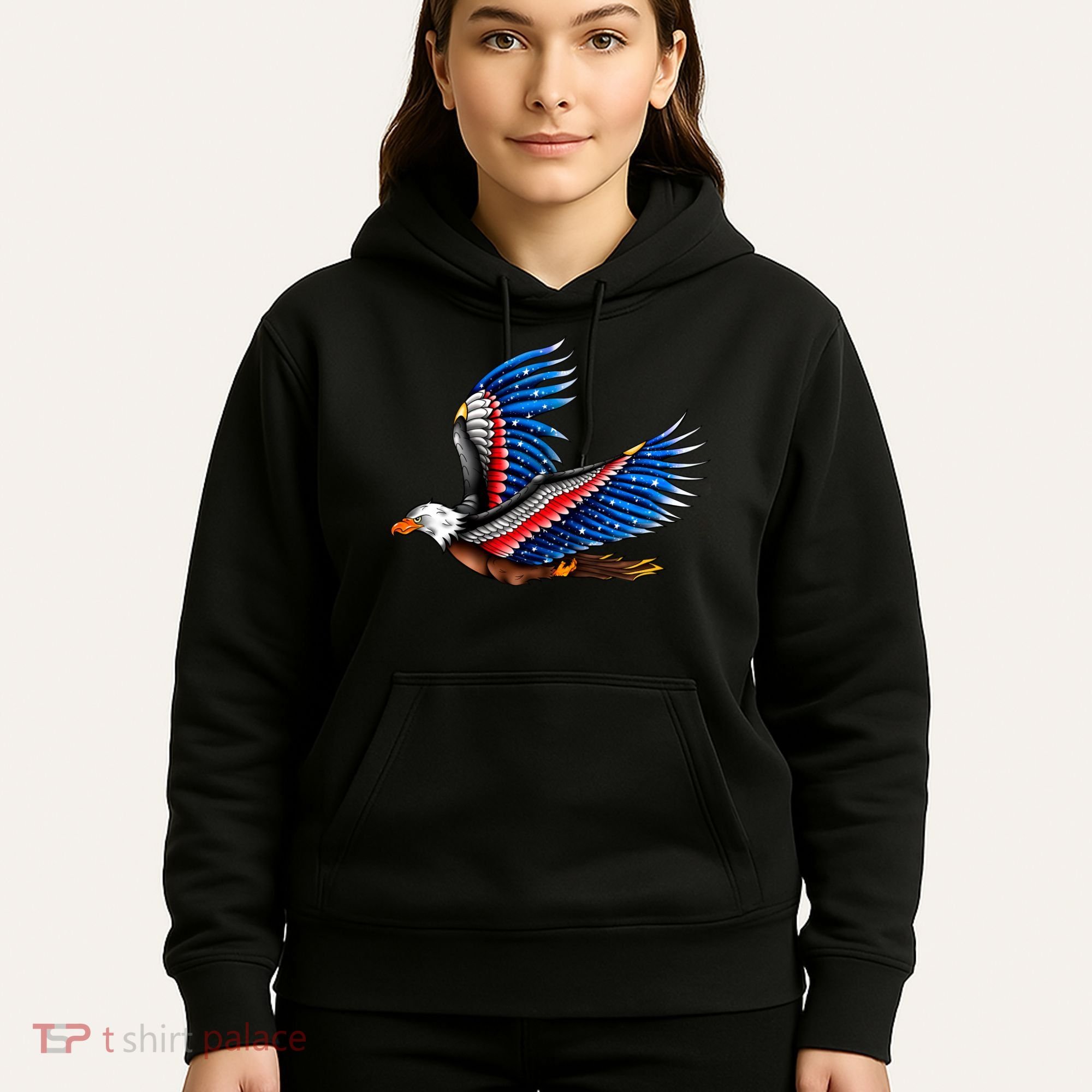 Tattoo American Eagle Hoodie