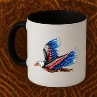Tattoo American Eagle Coffee Mug thumb 2