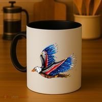 Tattoo American Eagle Coffee Mug thumb 4