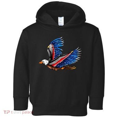 Tattoo American Eagle Toddler Hoodie