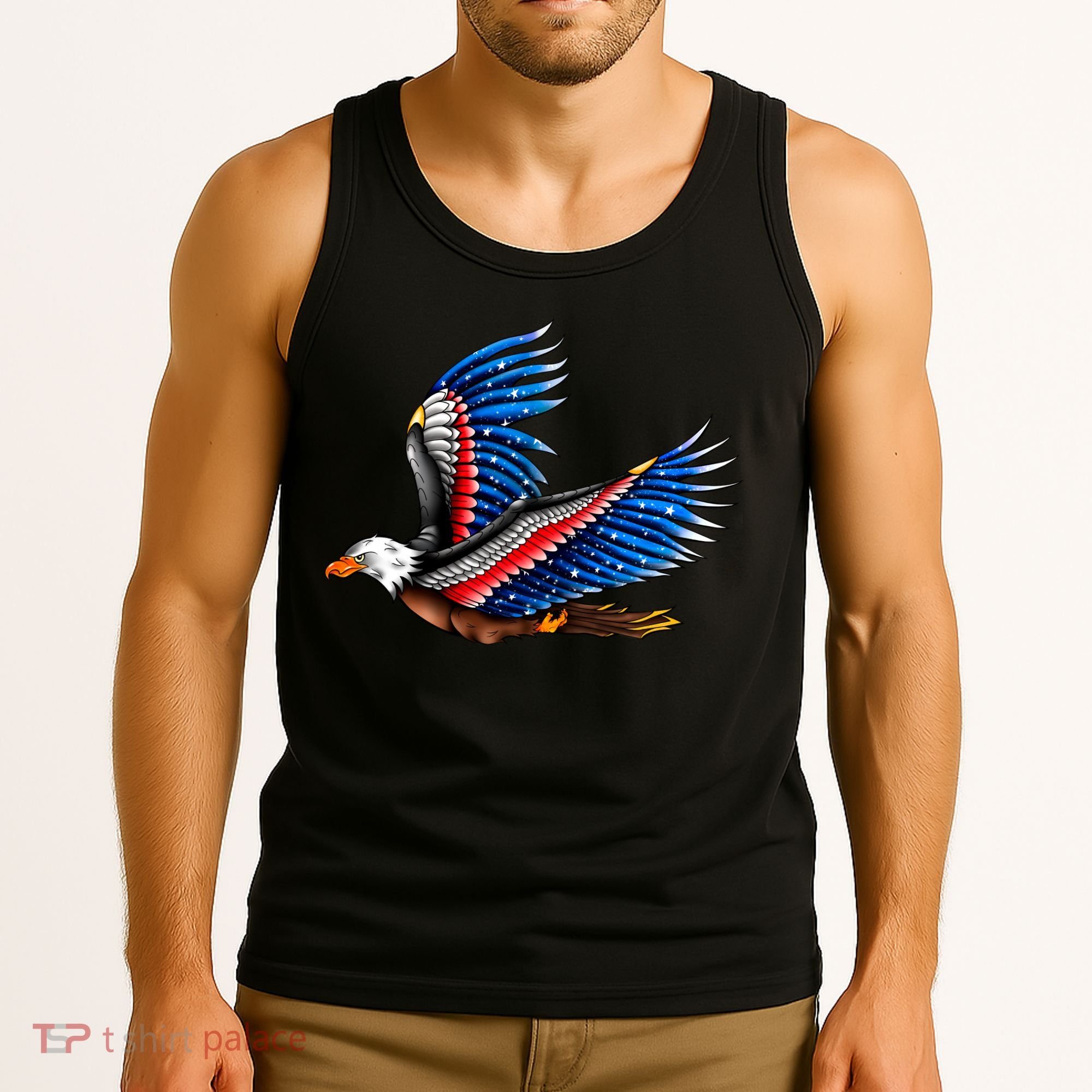 Tattoo American Eagle Tank Top