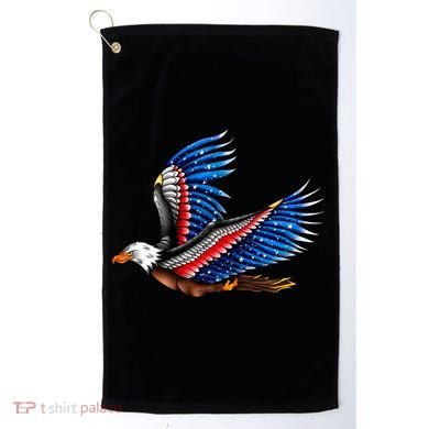 Tattoo American Eagle Golf Towel