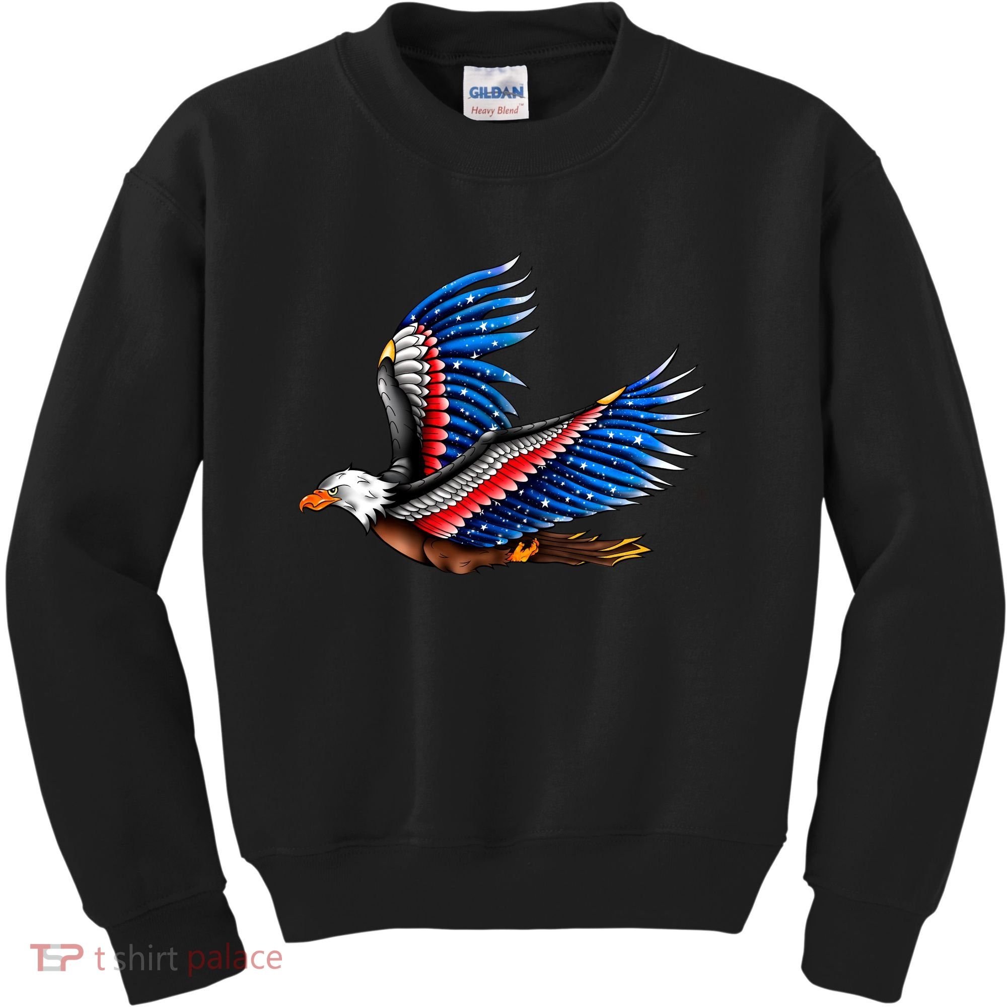 Tattoo American Eagle Kids Sweatshirt