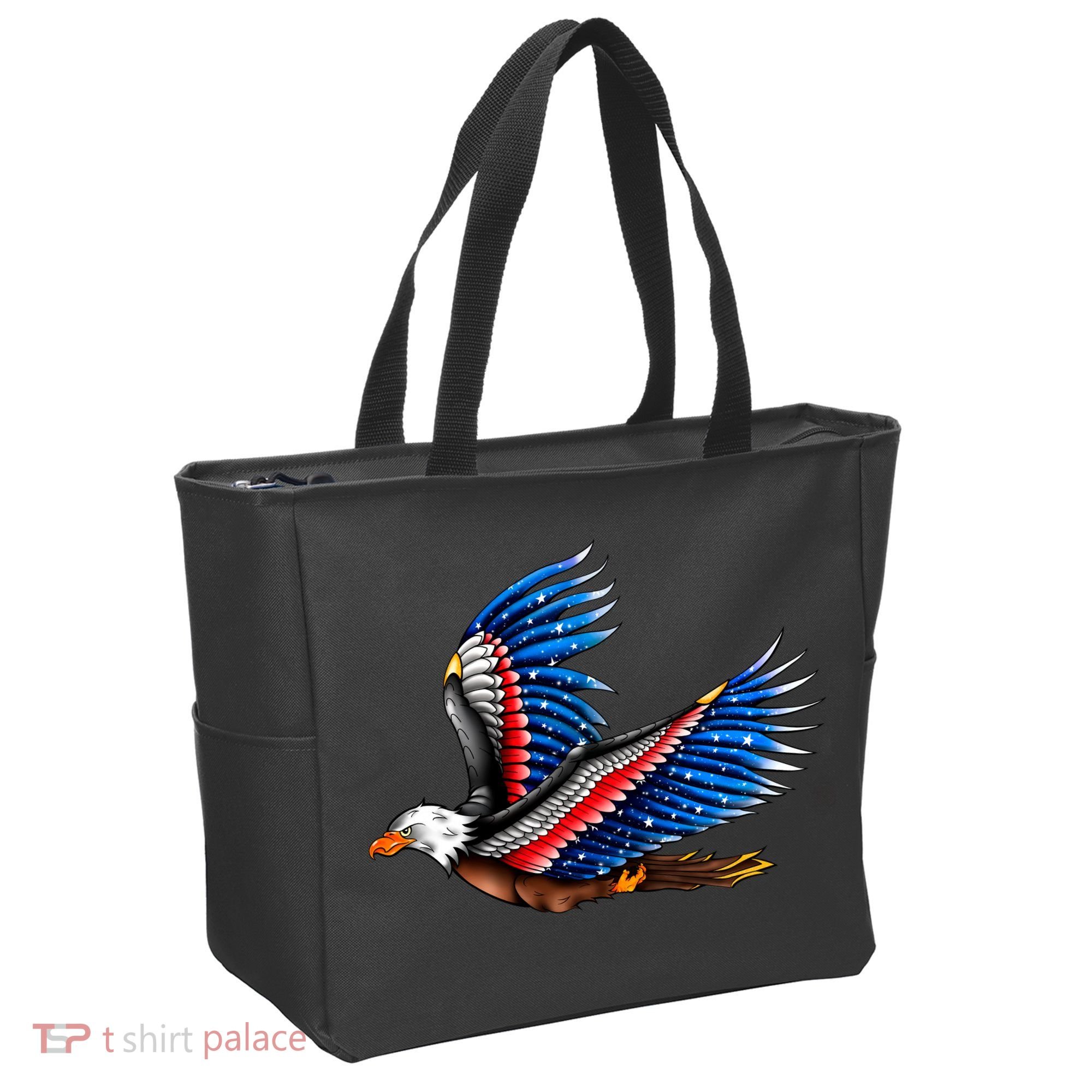 Tattoo American Eagle Tote Bag