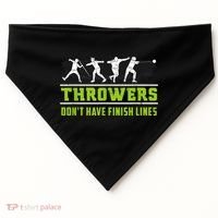 Track And Field Throwing Shot Put Outfit Finish Line USA-Made Doggie Bandana thumb 0