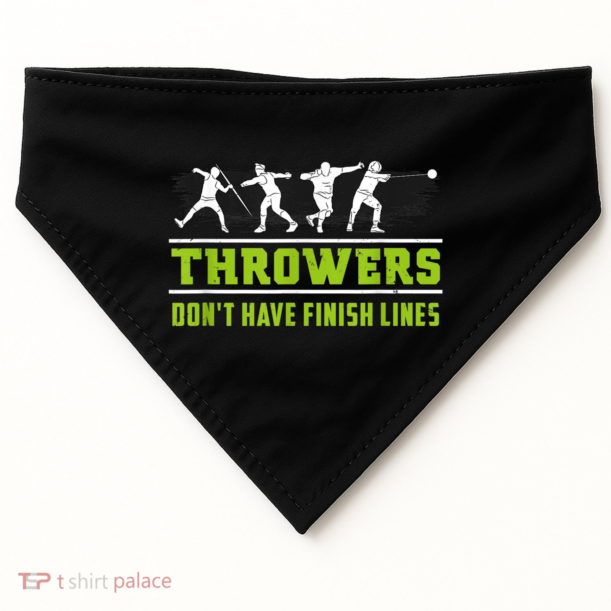 Track And Field Throwing Shot Put Outfit Finish Line USA-Made Doggie Bandana