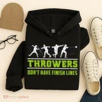 Track And Field Throwing Shot Put Outfit Finish Line Hoodie thumb 4