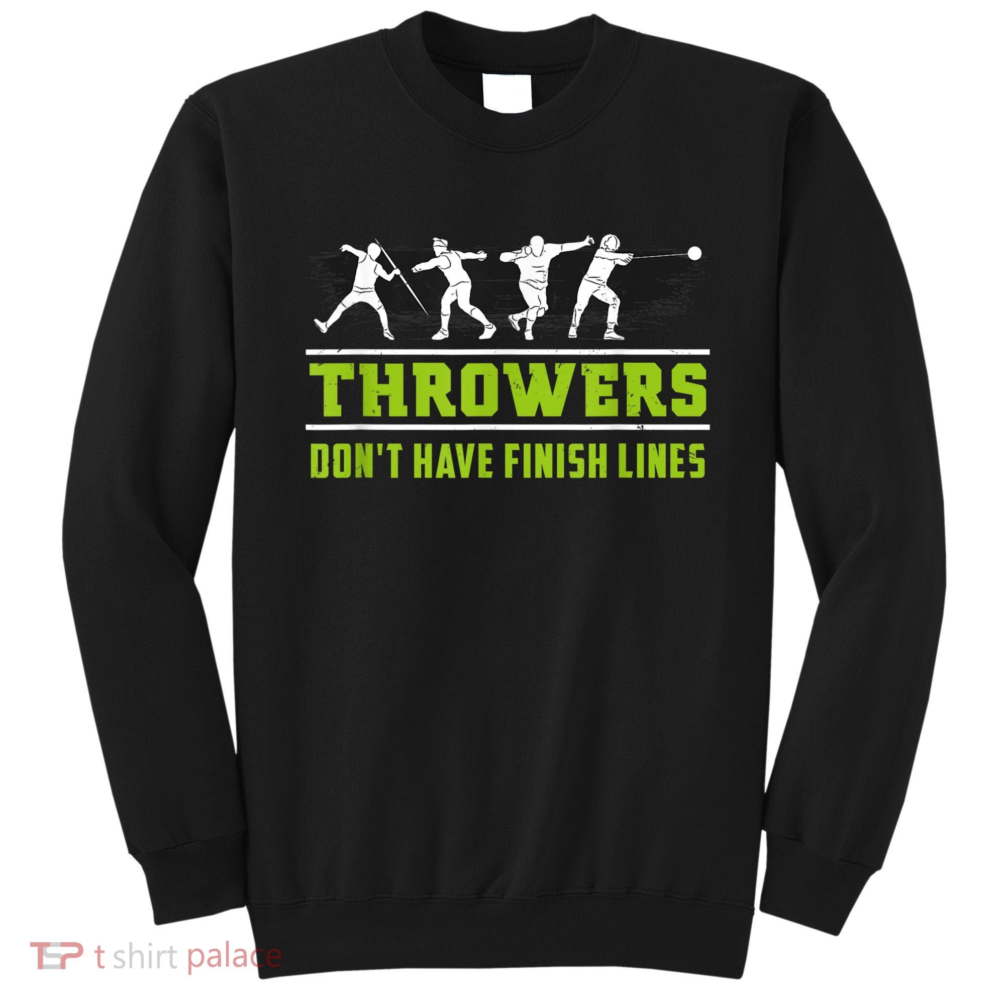 Track And Field Throwing Shot Put Outfit Finish Line Sweatshirt