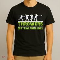 Track And Field Throwing Shot Put Outfit Finish Line T-Shirt thumb 3